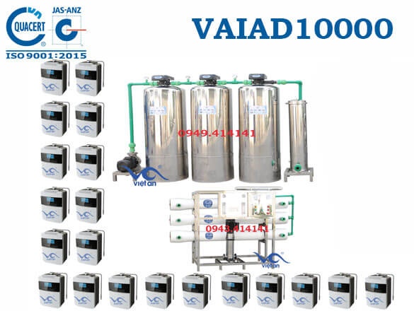Dây chuyền lọc nước điện giải VAIAD10000