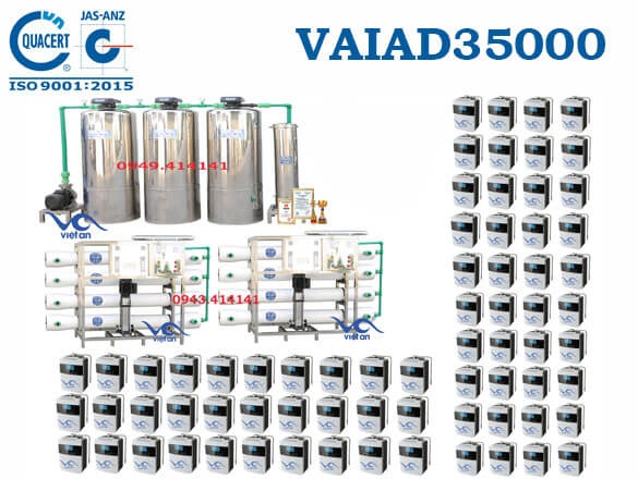 Dây chuyền lọc nước điện giải VAIAD35000