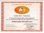 Việt An đạt giải “Doanh nhân, doanh nghiệp của năm”